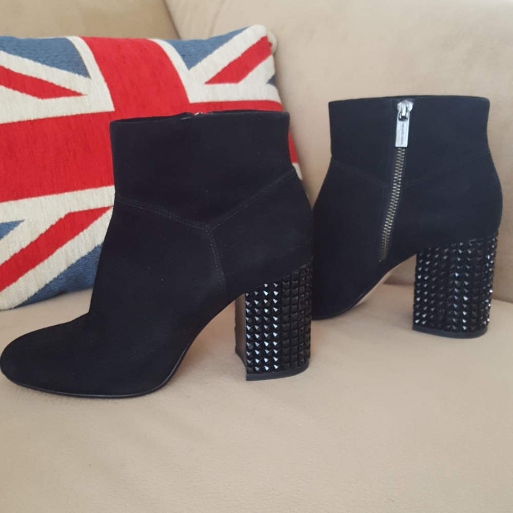 Michael Kors Studded Block heel booties